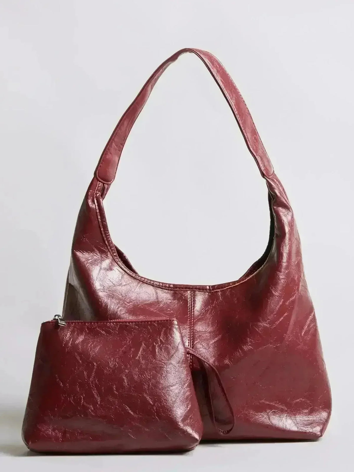 Brindisi - Bolso Hobo Brillante con Neceser