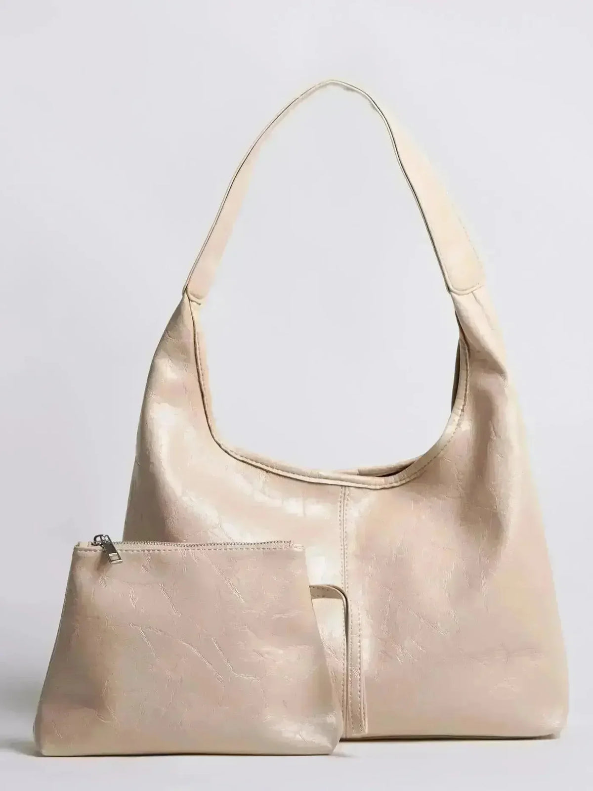 Brindisi - Bolso Hobo Brillante con Neceser