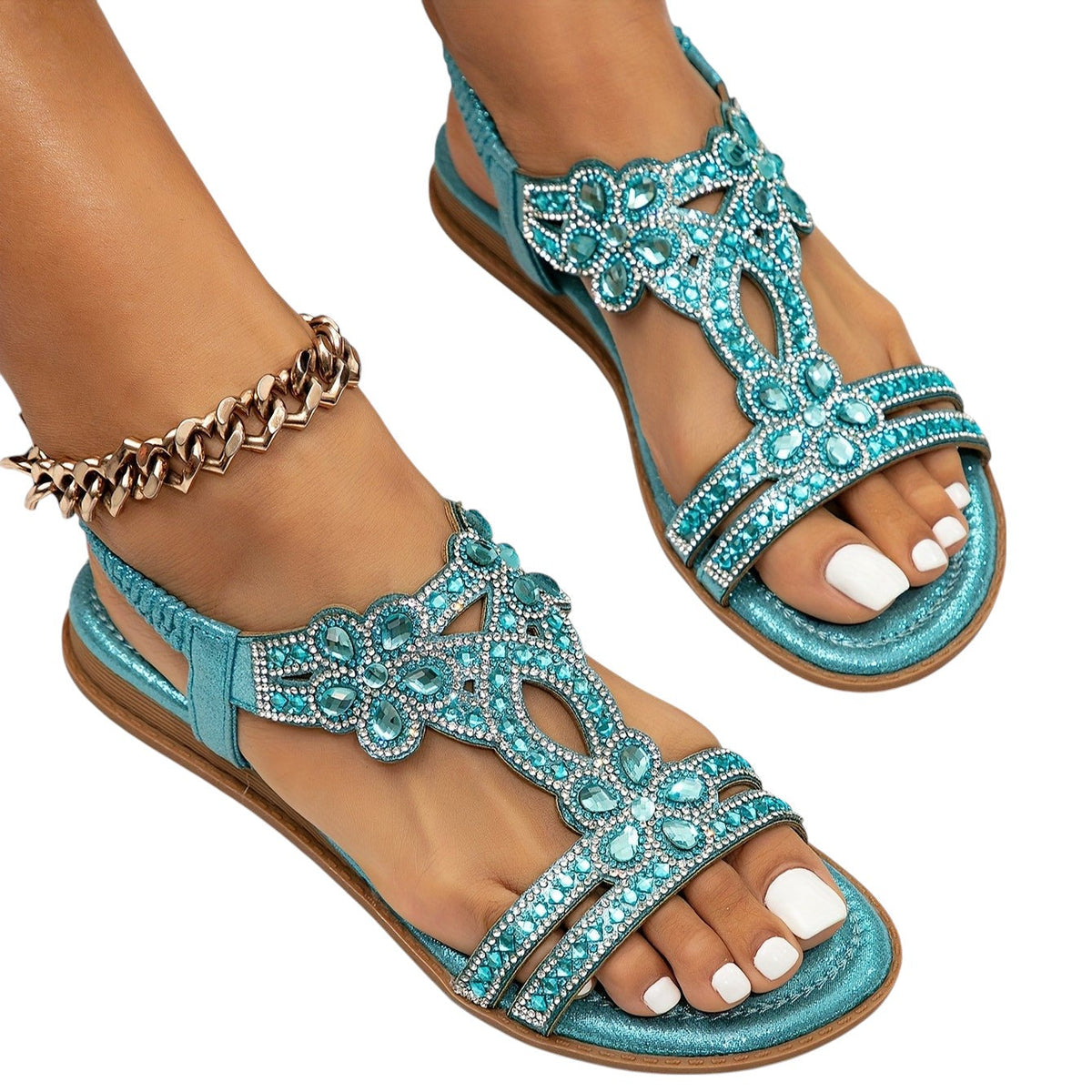 Salina - Sandalias Ortopédicas Brillo y Elegancia