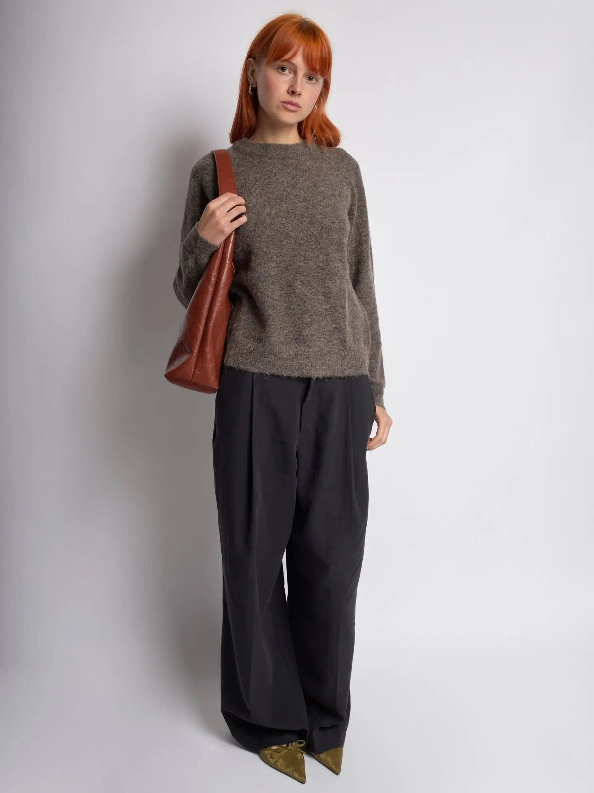 Brindisi - Bolso Hobo Brillante con Neceser