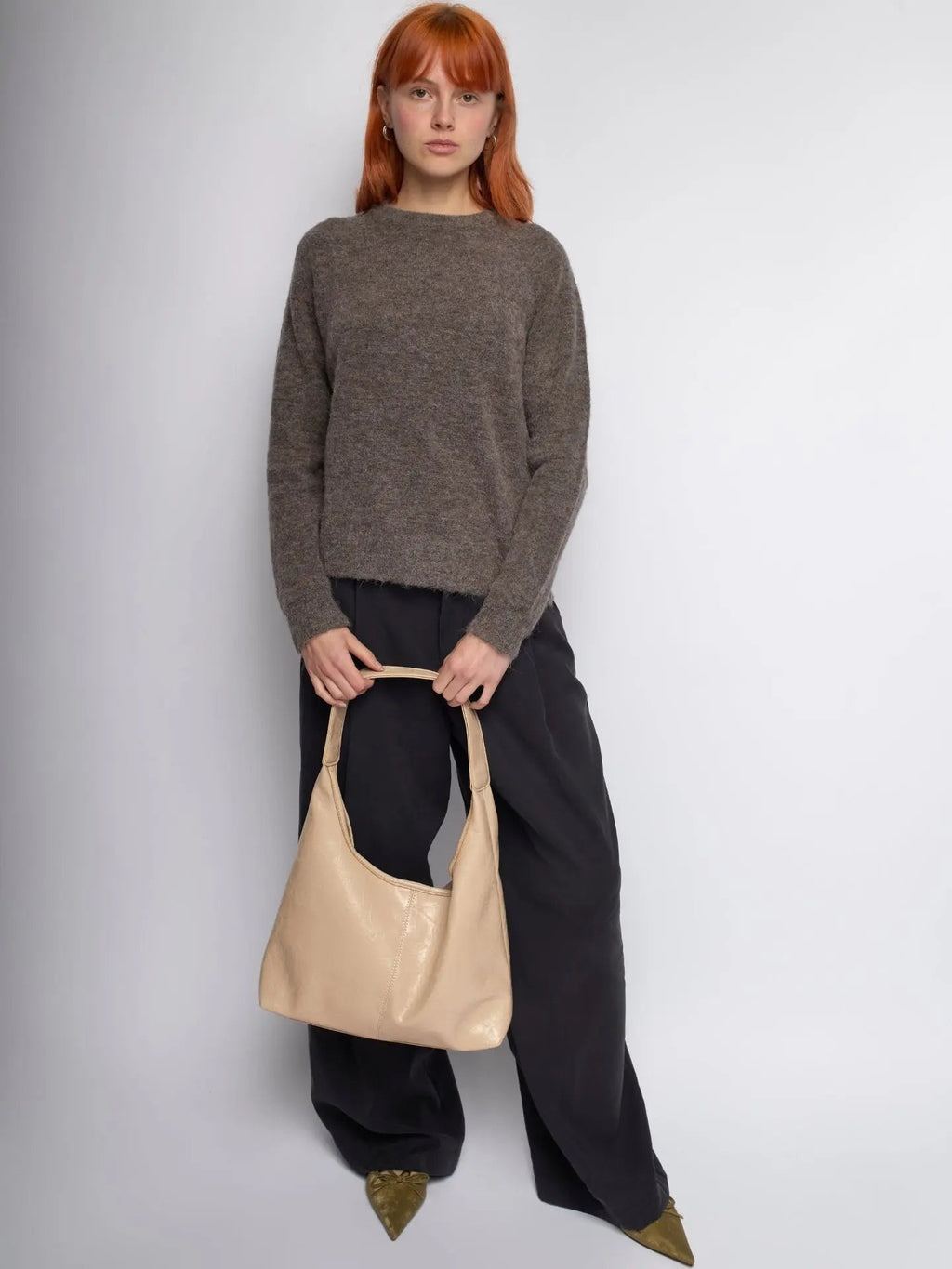 Brindisi - Bolso Hobo Brillante con Neceser