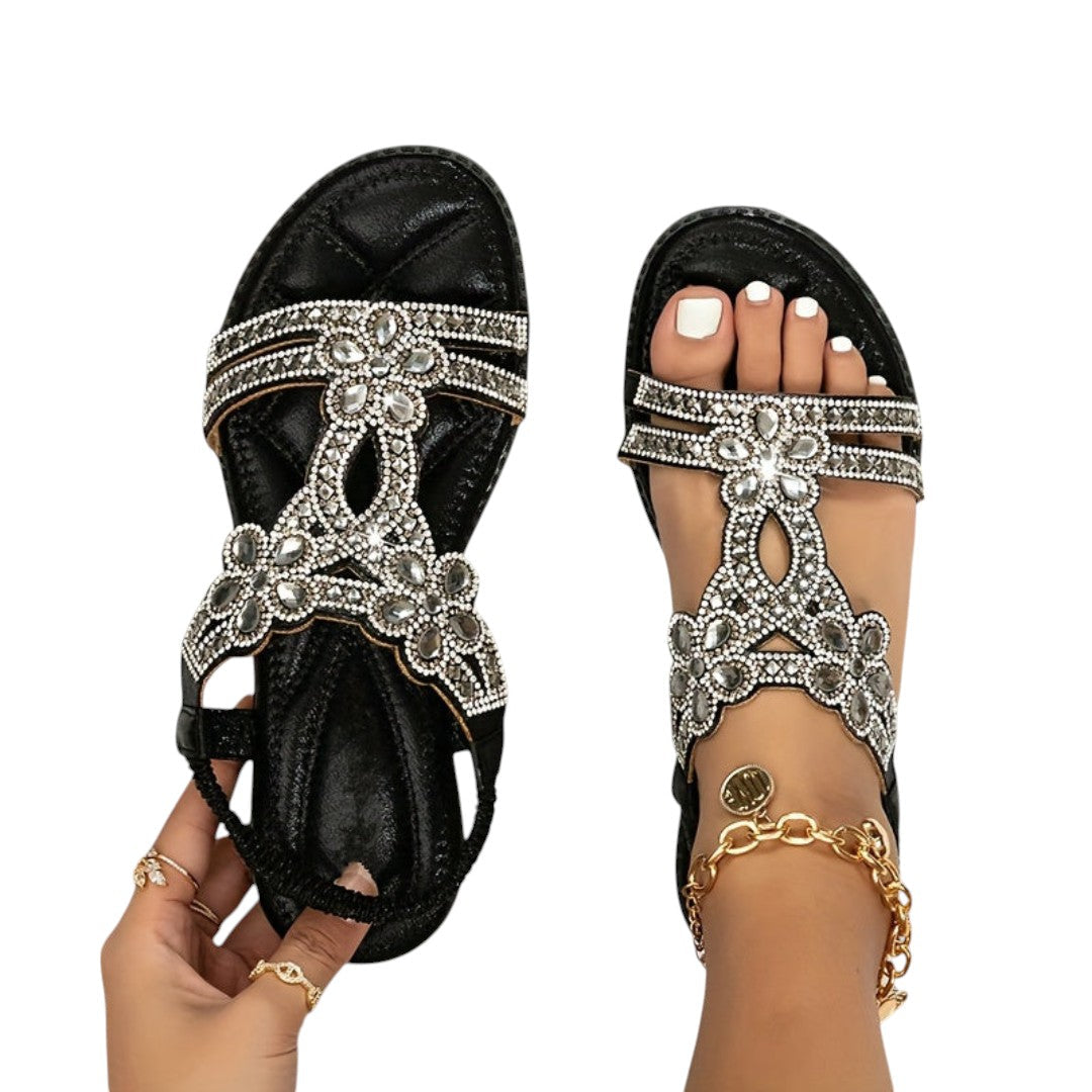 Salina - Sandalias Ortopédicas Brillo y Elegancia