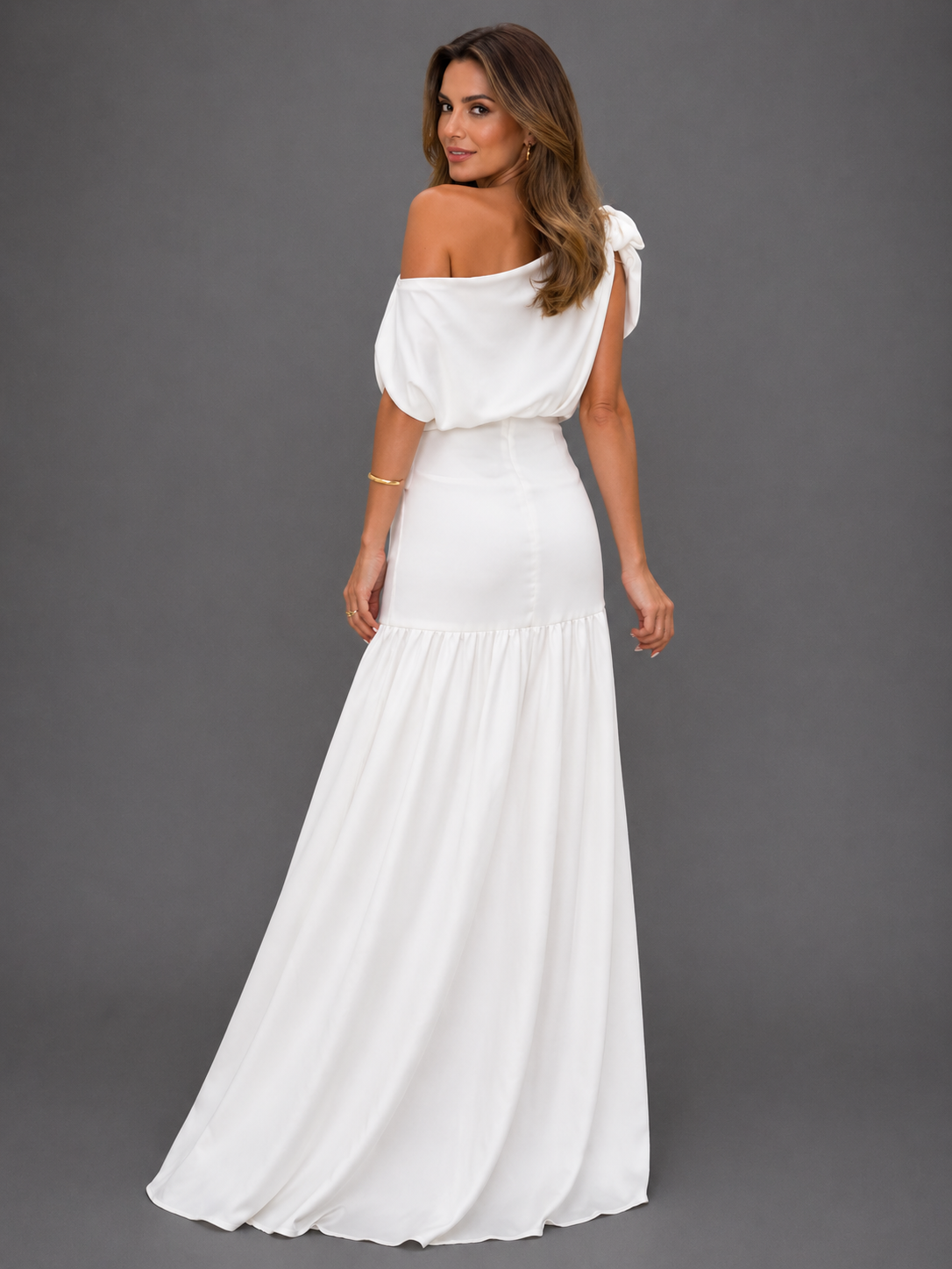 Trieste - Vestido Elegante Manga Raglán