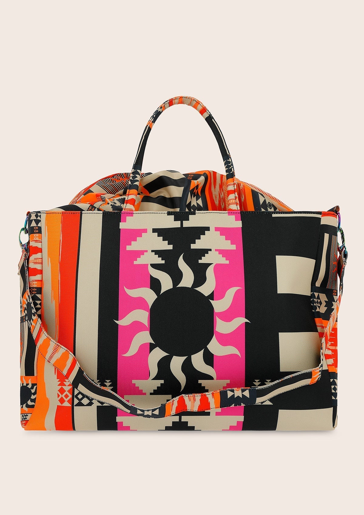 Maiori - Bolsa de Playa Canvas Estampada