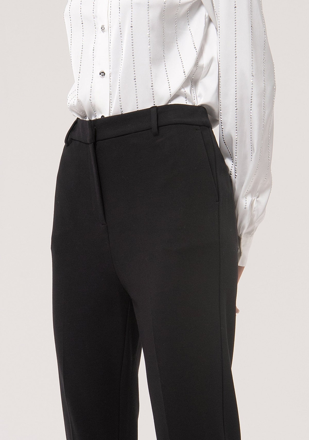 Piacenza - Pantalón Chino Slim en Tejido Stretch