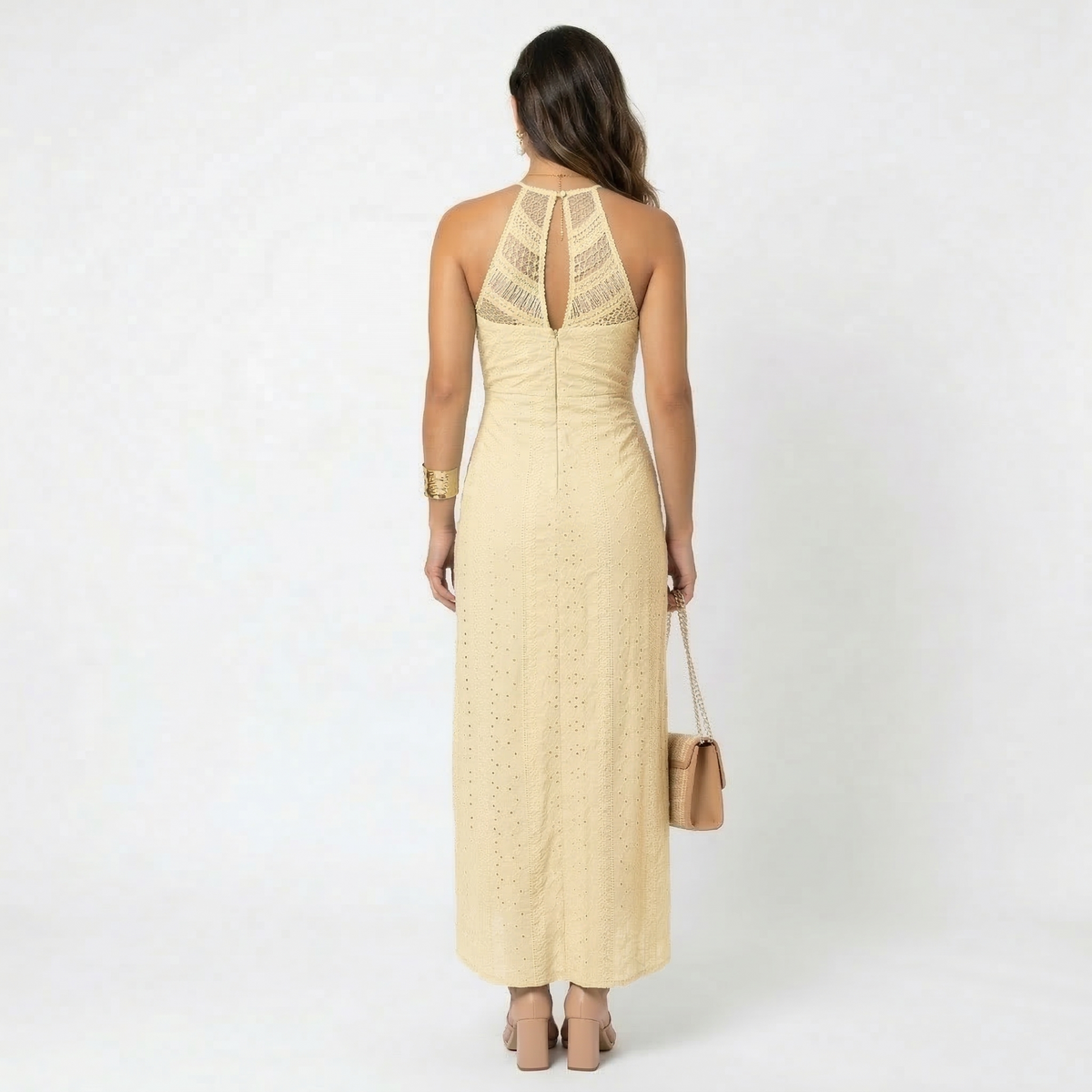 Cefalù - Vestido Midi Cruzado