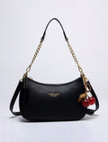 Vignola - Bolso Media Luna con Charm de Cerezas