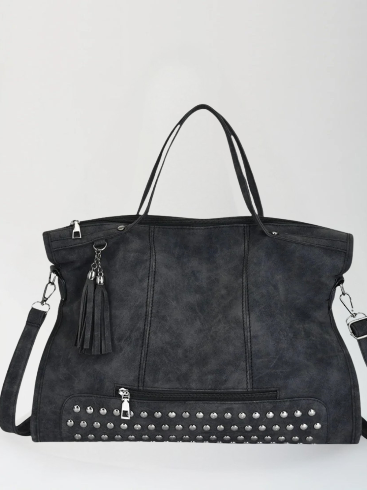 Taranto - Bolso Tote con Tachuelas