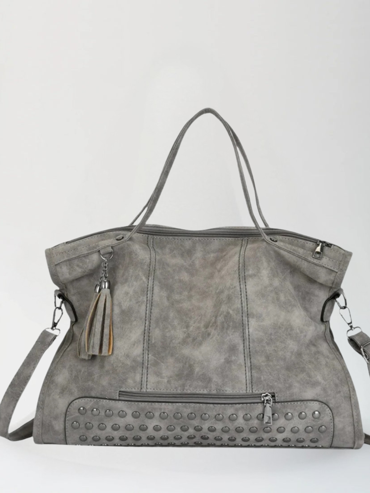 Taranto - Bolso Tote con Tachuelas