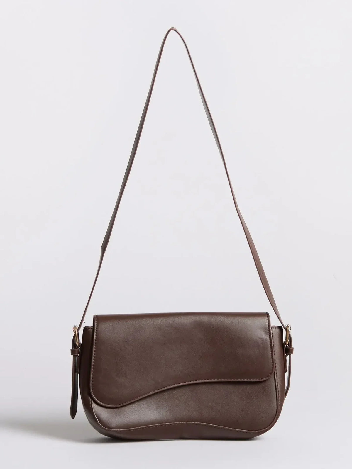 Capalbio - Bolso Baguette con Solapa