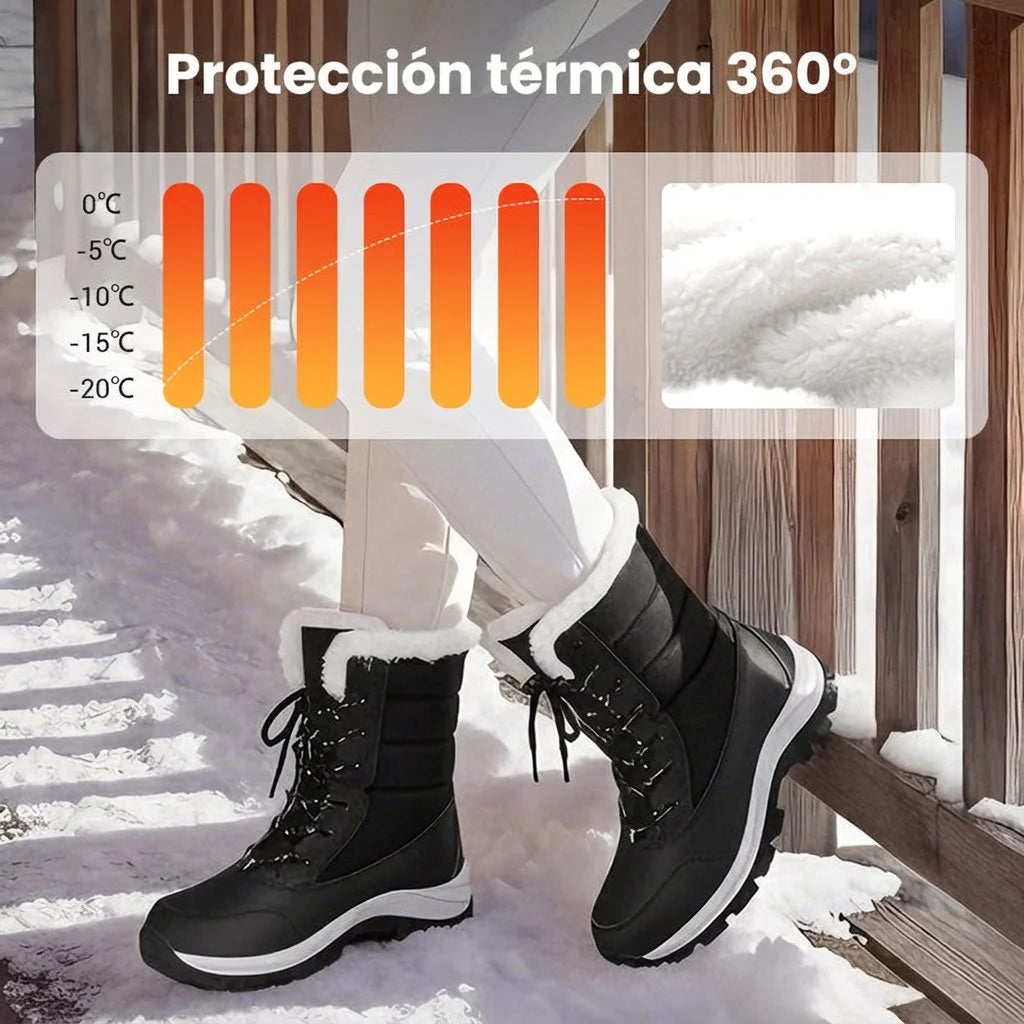 Botas Cortina protección térmica 360
