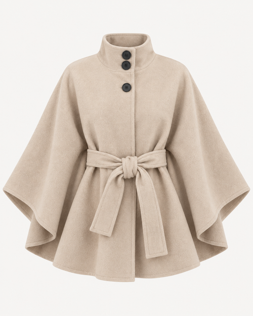 Allegra - Poncho beige
