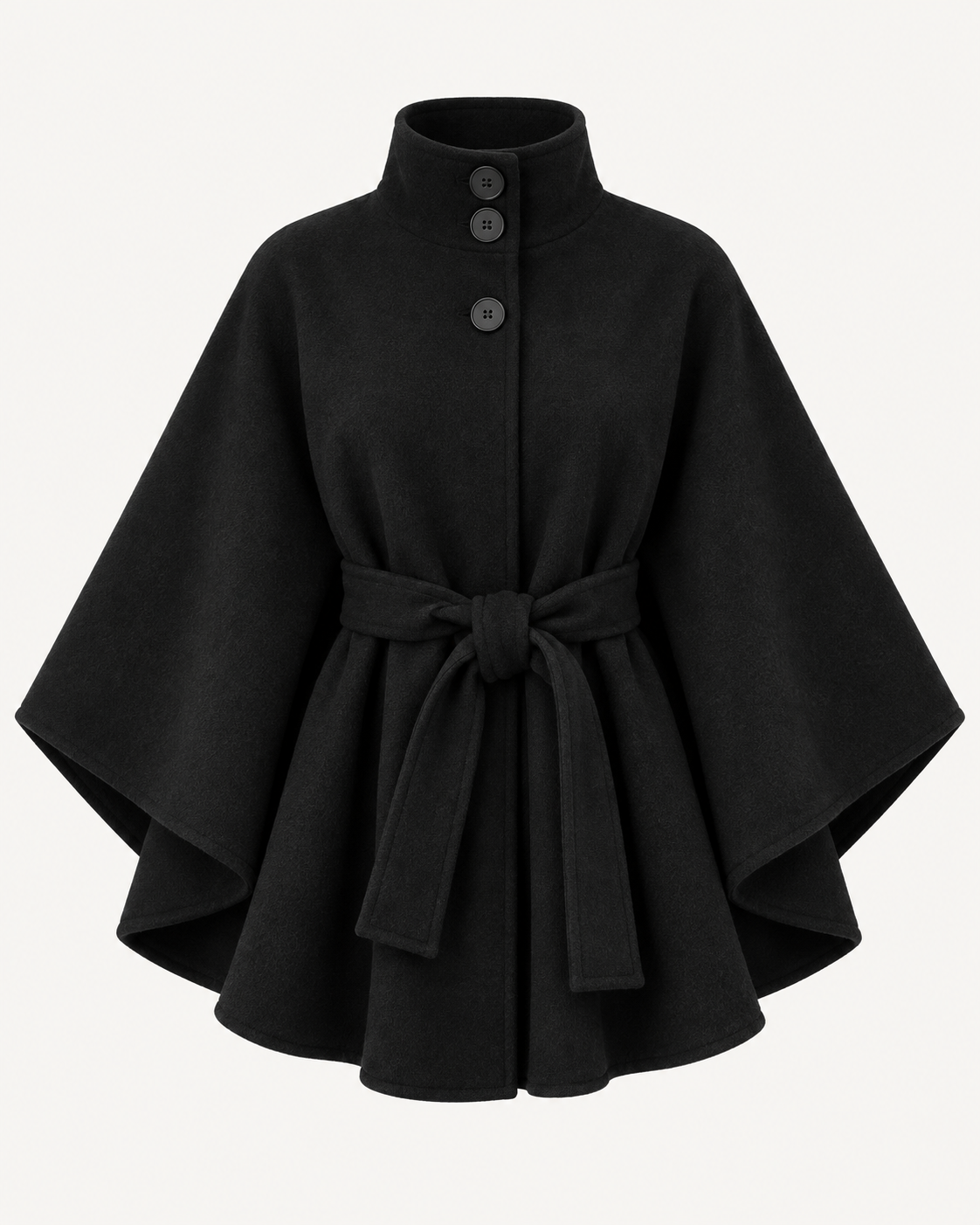 Allegra - Poncho negro